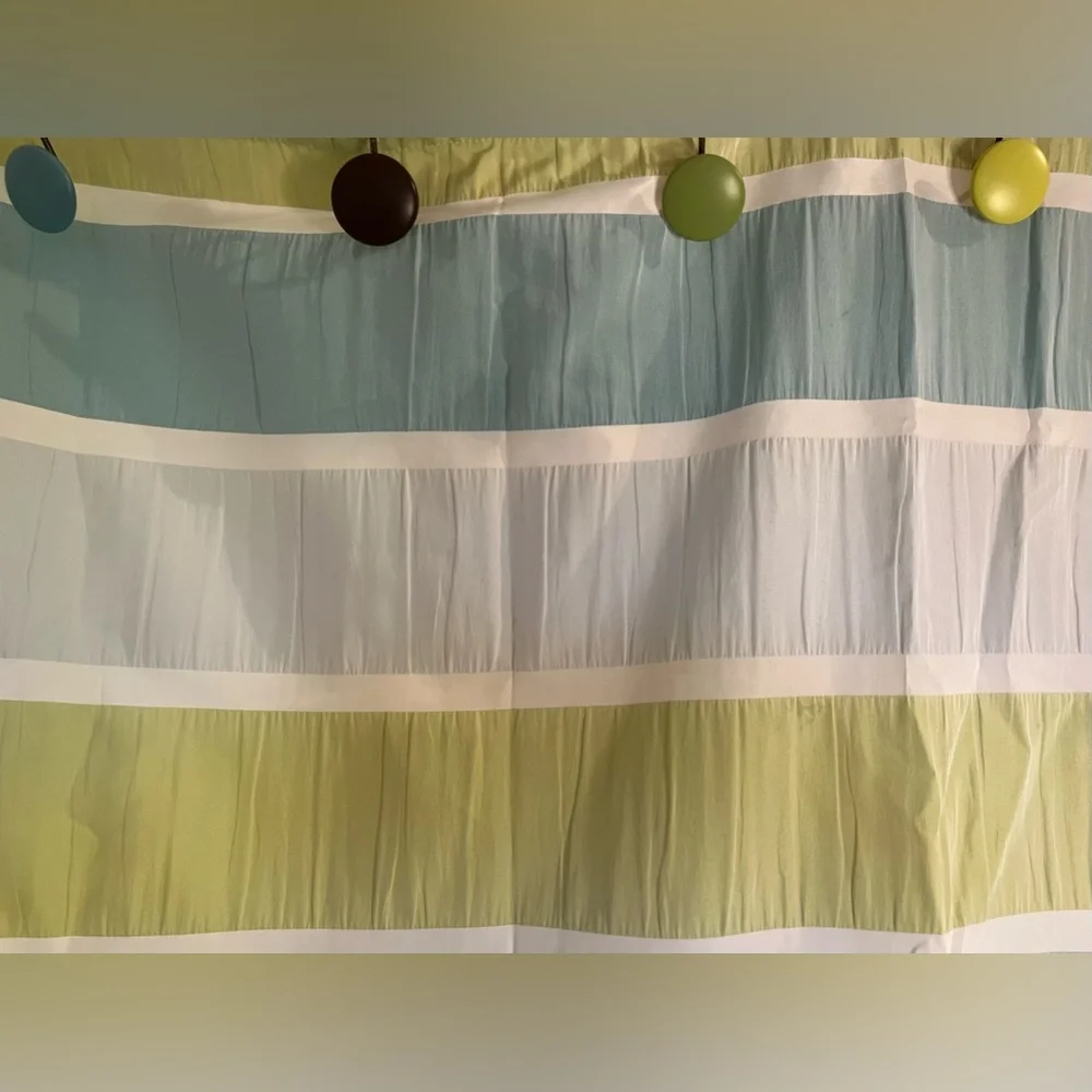 EUC Shower Curtain and 23 hooks